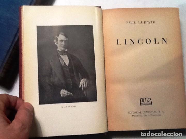 Libros de segunda mano: LINCOLN 1952 EMIL LUDWIG - Foto 2