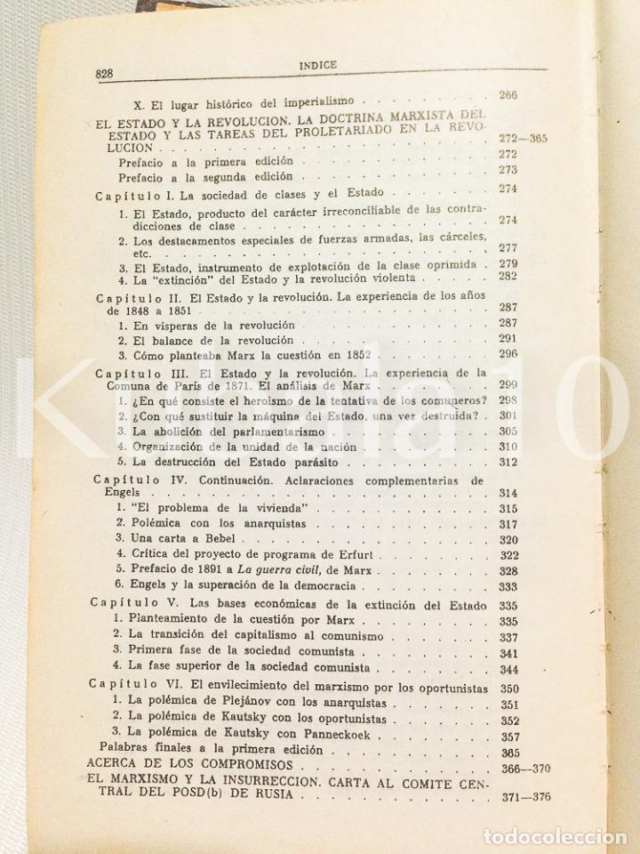 Libros de segunda mano: LENIN - OBRAS ESCOGIDAS - ED. PROGRESO - MOSC&Uacute; - Foto 6