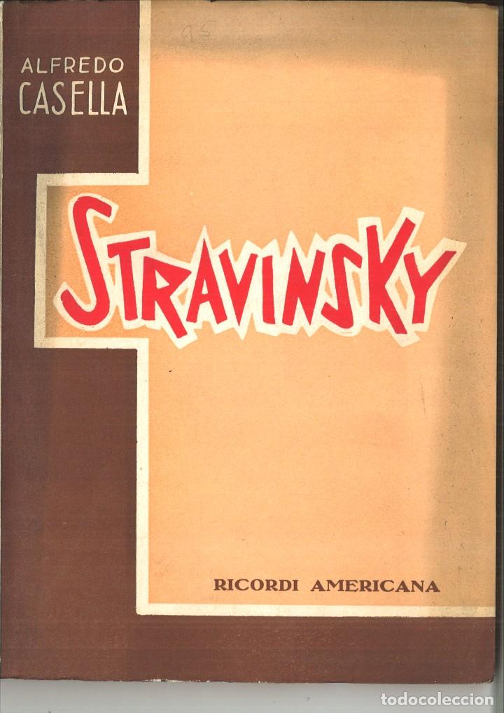 Libros de segunda mano: STRAVINSKY. Alfredo Casella - Foto 1