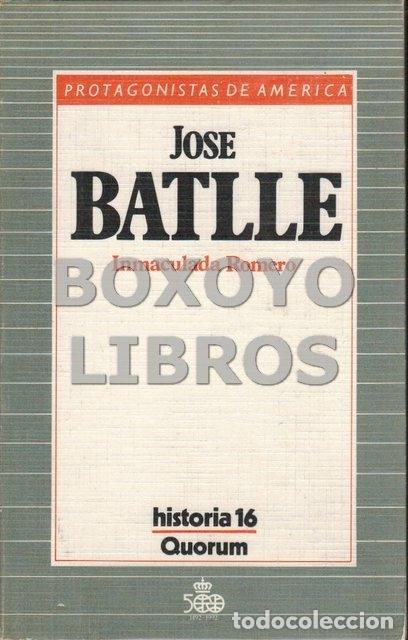 Libros de segunda mano: ROMERO, Inmaculada. Jos&eacute; Batlle - Foto 1