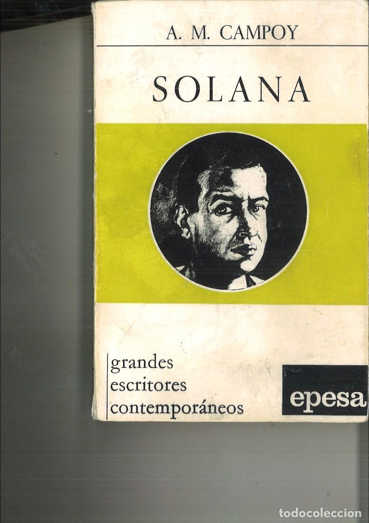 Libros de segunda mano: SOLANA. A. M. Campoy - Foto 1