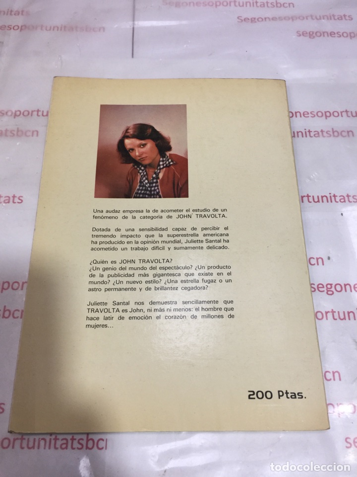 Libros de segunda mano: JOHN TRAVOLTA juliette Santal - Foto 2