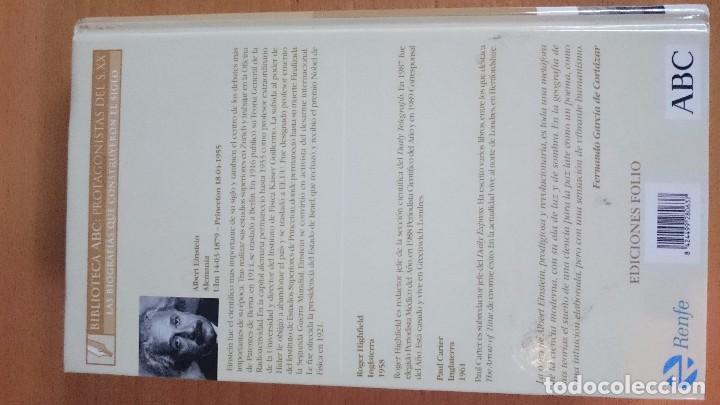 Libros de segunda mano: Biograf&iacute;a Albert Einstein. Paul Carter. ABC - Foto 2