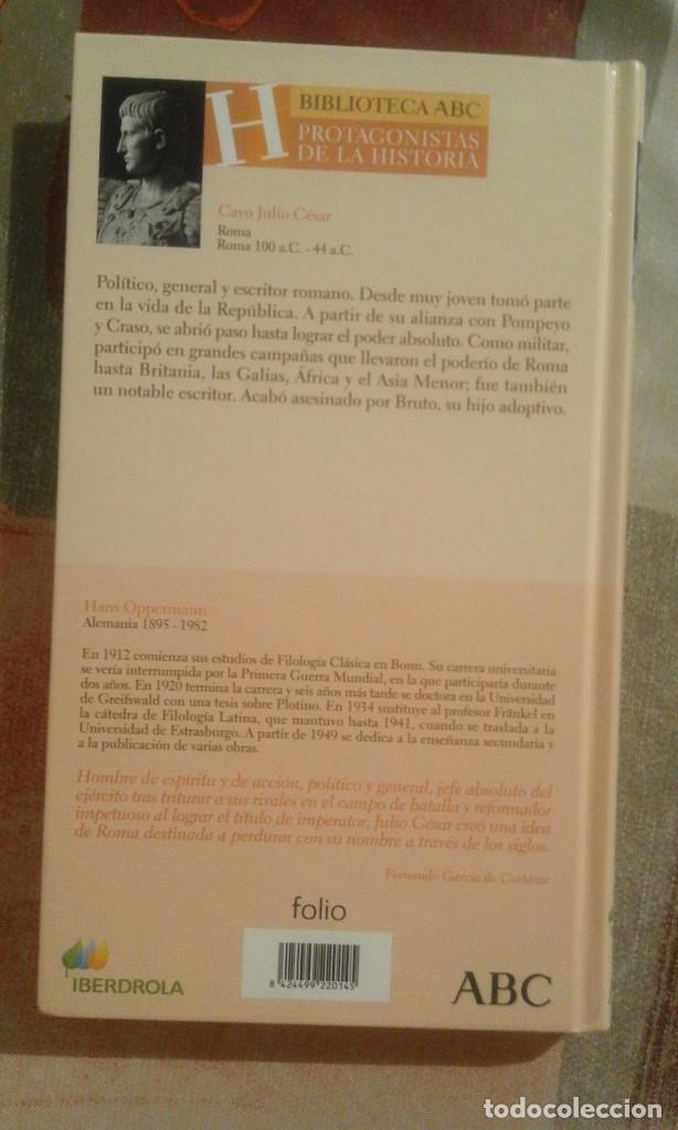 Libros de segunda mano: Julio C&eacute;sar: la grandeza del h&eacute;roe - Hans Oppermann - Foto 2