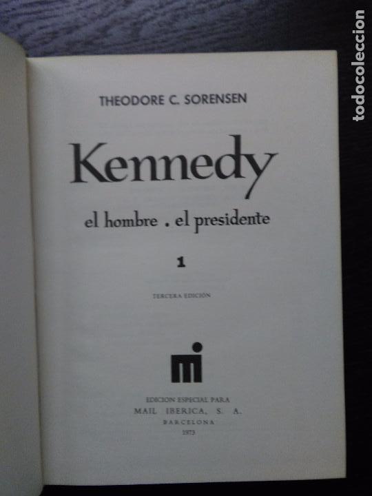 Libros de segunda mano: KENNEDY, SORENSEN, 1973 (2 TOMOS) - Foto 2