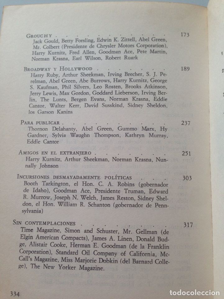 Libros de segunda mano: Libro Las cartas de Groucho Marx - Foto 5