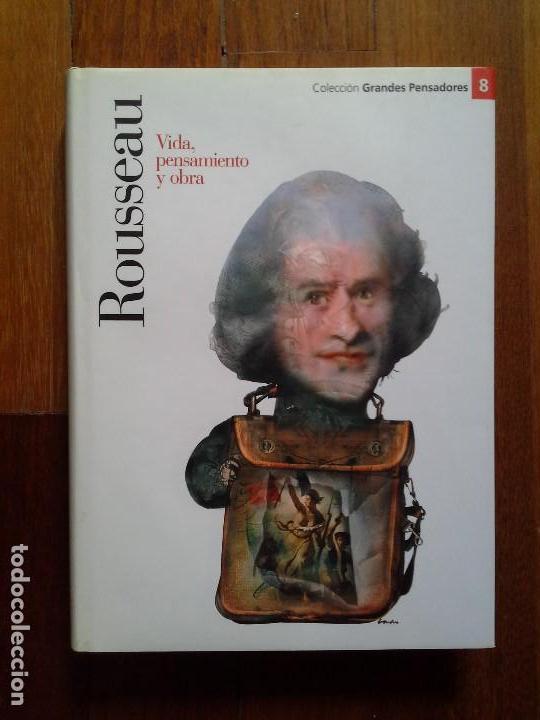 Libros de segunda mano: COLECCI&Oacute;N GRANDES PENSADORES - VIDA, PENSAMIENTO Y OBRA DE ROUSSEAU