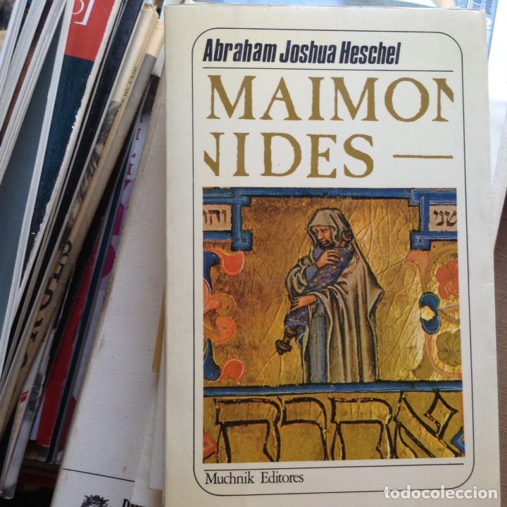 Libros de segunda mano: Maim&oacute;nides. Abraham Joshua Heschel - Foto 1
