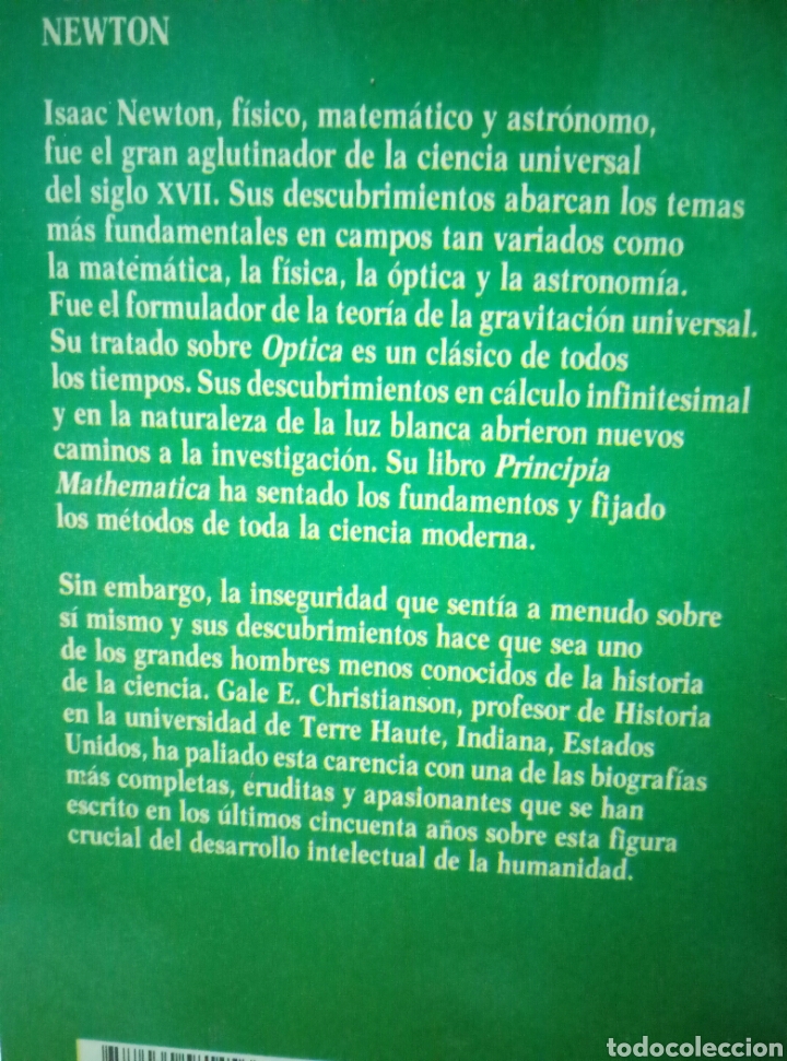Libros de segunda mano: Newton I y II. Gale E. Christianson - Foto 2