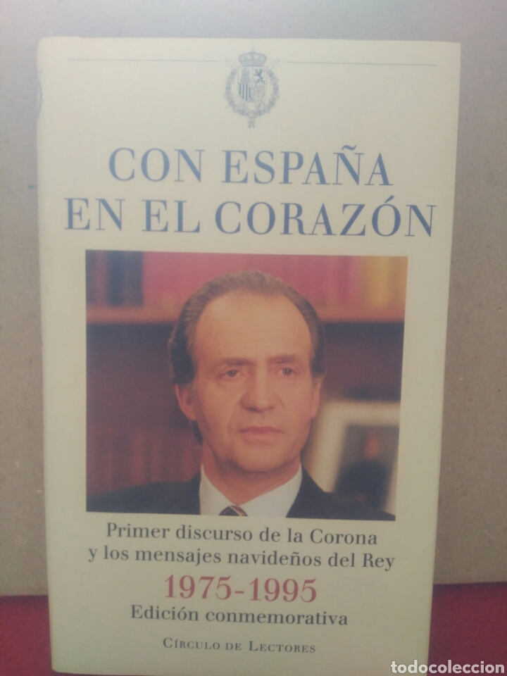 Libros de segunda mano: Con Espa&ntilde;a en el coraz&oacute;n. Editorial C&iacute;rculo de Lectores - Foto 1
