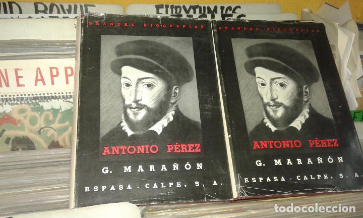 Libri di seconda mano: grandes biografias,antonio perez,gregorio mara&ntilde;on 2 tomos