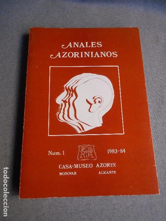 Libros de segunda mano: ANALES AZORINIANOS - Foto 1