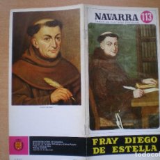 Libros de segunda mano: NAVARRA. TEMAS DE CULTURA POPULAR Nº 113. FRAY DIEGO DE ESTELLA.. Lote 107833431