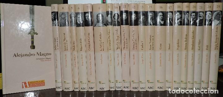 Second hand books: Biblioteca ABC Protagonistas de la Historia. Tomos del 1 al 25 (excepto el 3, 14, 22 y 23)