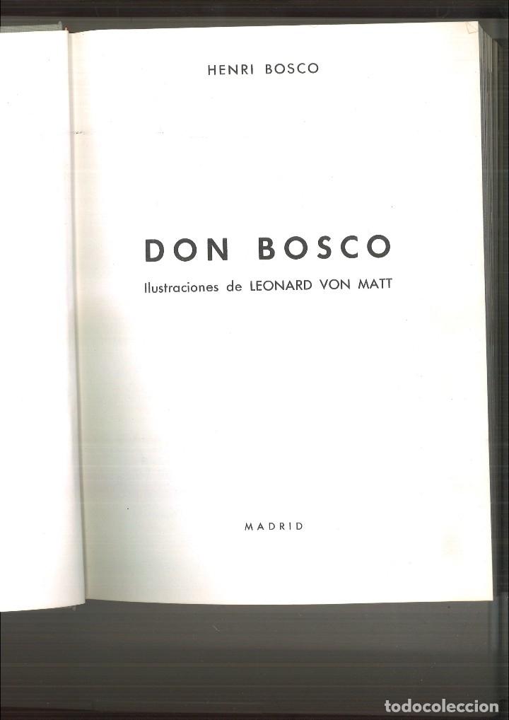 Libros de segunda mano: DON BOSCO. Henri Bosco - Foto 1