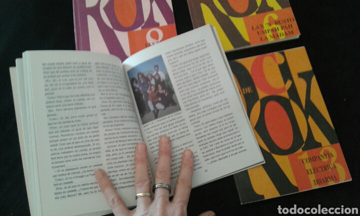 Libros de segunda mano: Temps de rock. Rock catal&agrave;. - Foto 2
