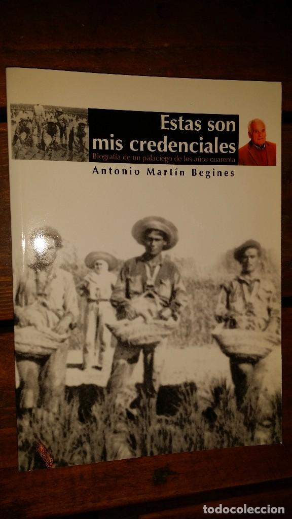 Libros de segunda mano: estas son mis credenciales. Antonio Martin Begines