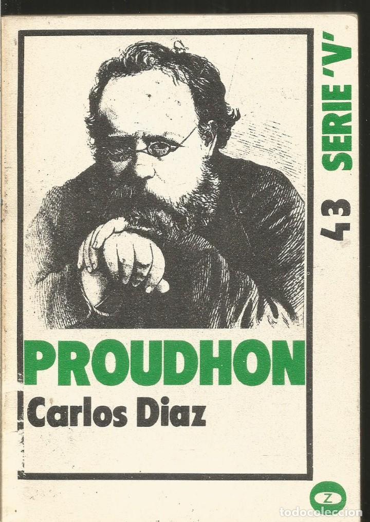Libros de segunda mano: CARLOS DIAZ. PROUDHON - Foto 1