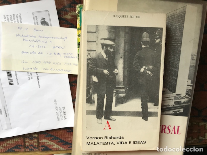 Libros de segunda mano: Malatesta. Vida e ideas. Vernon Richards - Foto 1