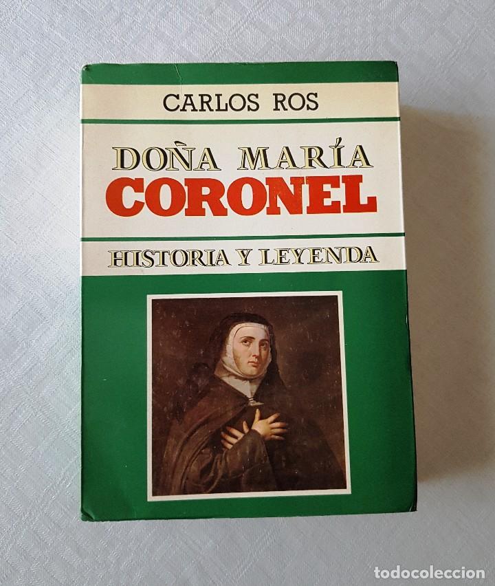 Libros de segunda mano: DO&Ntilde;A MARIA CORONEL. Carlos Ros. - Foto 1