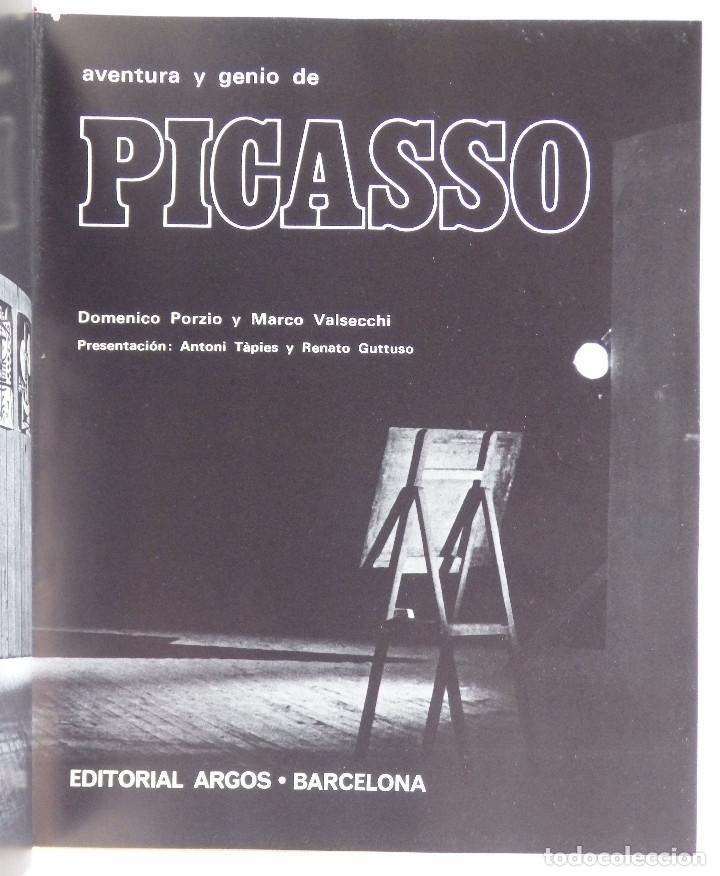 Libros de segunda mano: Aventura y genio de Picasso - autores: Domenico Porzio y Marco Valsecchi