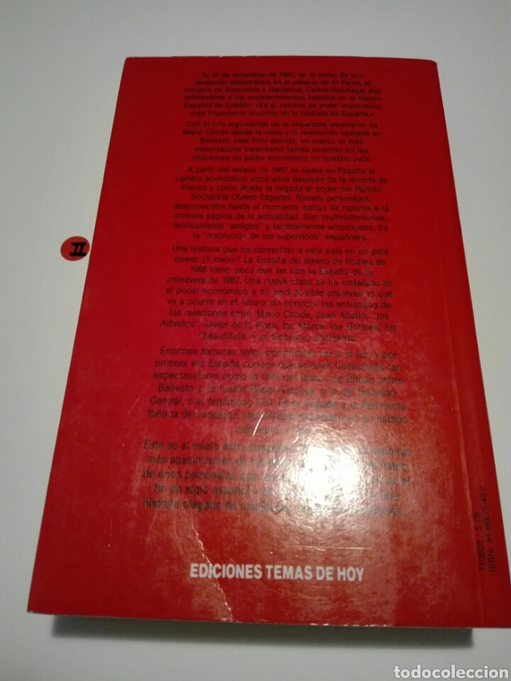 Libros de segunda mano: ASALTO AL PODER. LA REVOLUCION DE MARIO CONDE. JESUS CACHO. - Foto 2