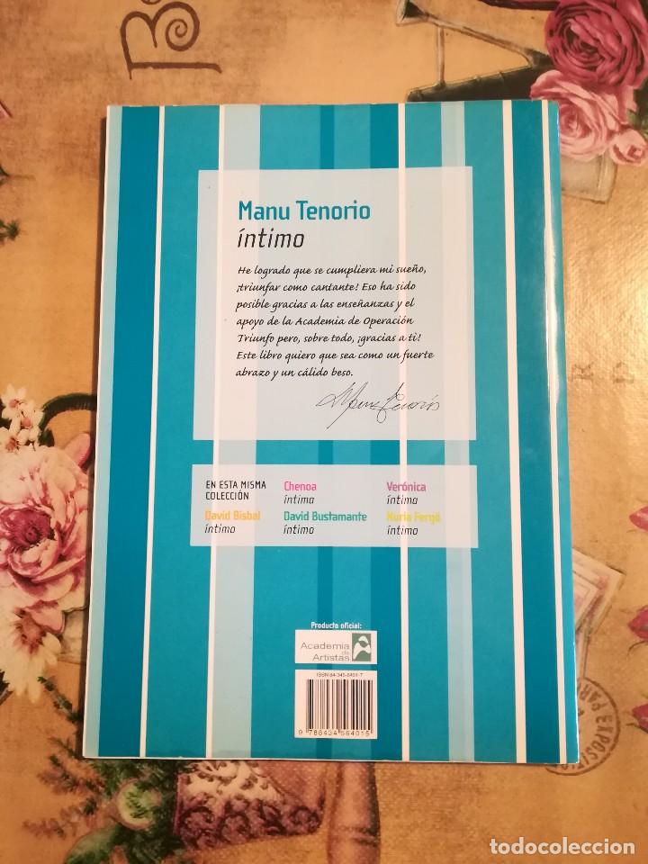 Libros de segunda mano: &Iacute;ntimo - Manu Tenorio - Foto 2