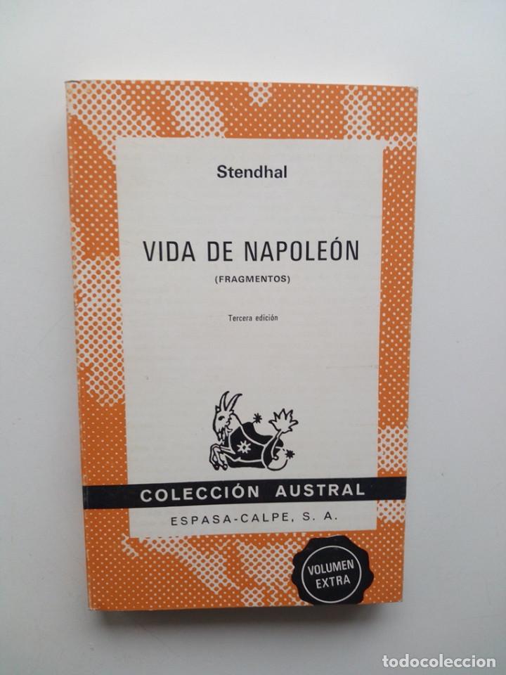 Libros de segunda mano: VIDA DE NAPOLE&Oacute;N - STENDHAL (AUSTRAL 1972) - Foto 1