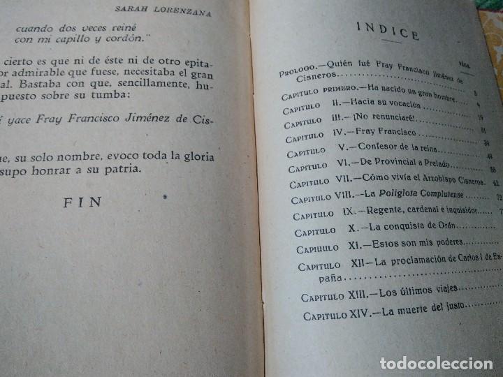 Libros de segunda mano: CISNEROS.  COLECCI&Oacute;N HERNANDO DE LIBROS PARA LA JUVENTUD. - Foto 4