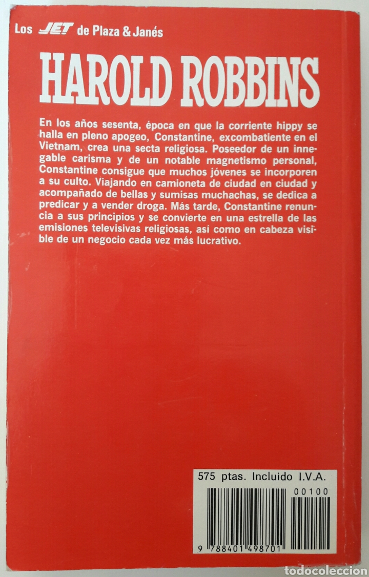 Libros de segunda mano: Libro El predicador - Harold Robbins - Foto 2
