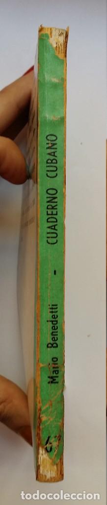 Libros de segunda mano: CUADERNO CUBANO - MARIO BENEDETTI - ED. ARCA, (1969). - Foto 3