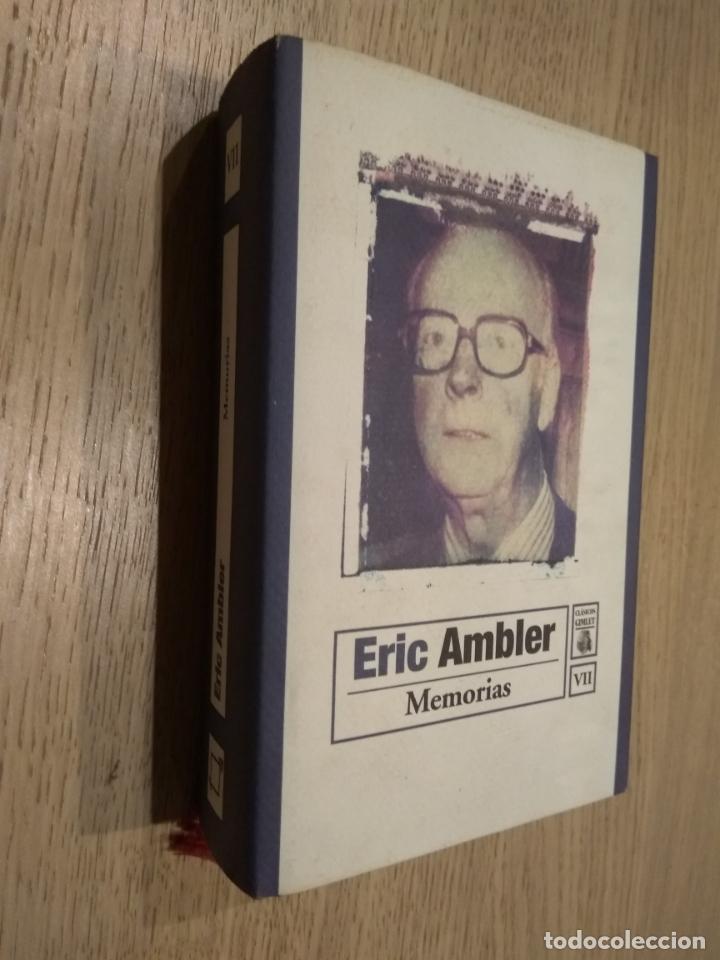 Libros de segunda mano: ERIC AMBLER MEMORIAS - Foto 1