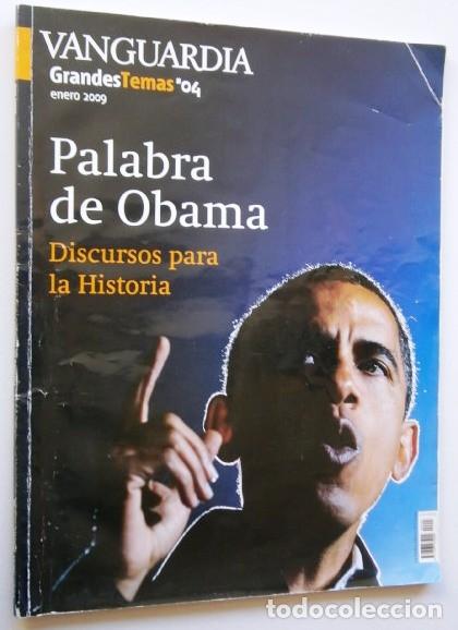 Libri di seconda mano: Palabra de Obama: Discursos para la Historia de La Vanguardia, Grandes Temas 04 en Barcelona 2009