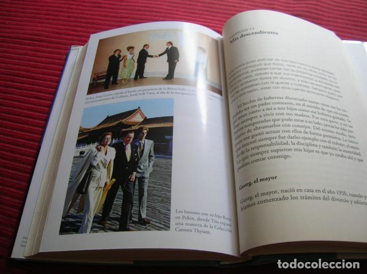 Libros de segunda mano: Libro Yo,el bar&oacute;n Thyssen.Memorias. - Foto 7