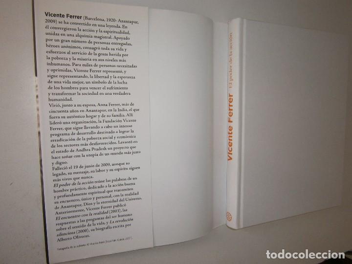 Libros de segunda mano: VICENTE FERRER EL PODER DE LA ACCION PLANETA 1 edicion 2012 CON DISCO CD EC TM - Foto 10