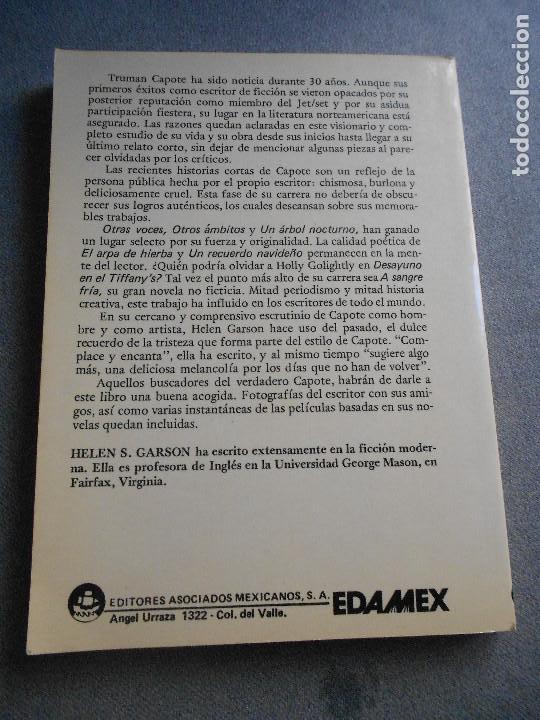 Libros de segunda mano: TRUMAN CAPOTE - Foto 5