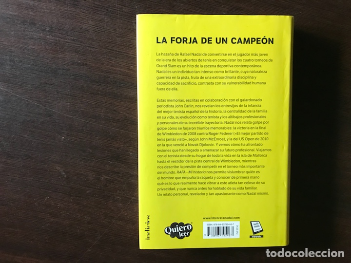 Libros de segunda mano: Rafa. Mi historia - Foto 2