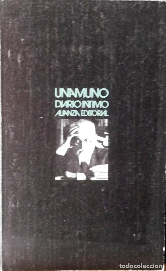 Libros de segunda mano: Diario &Iacute;ntimo. Unamuno - Foto 1