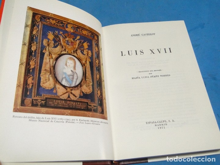 Libros de segunda mano: LUIS XVII .- CASTELOT,ANDR&Eacute;. - Foto 2