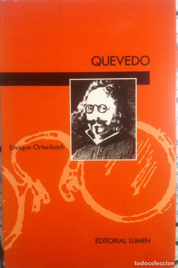 Libros de segunda mano: Enrique Ortenbach. QUEVEDO. 1991 - Foto 1