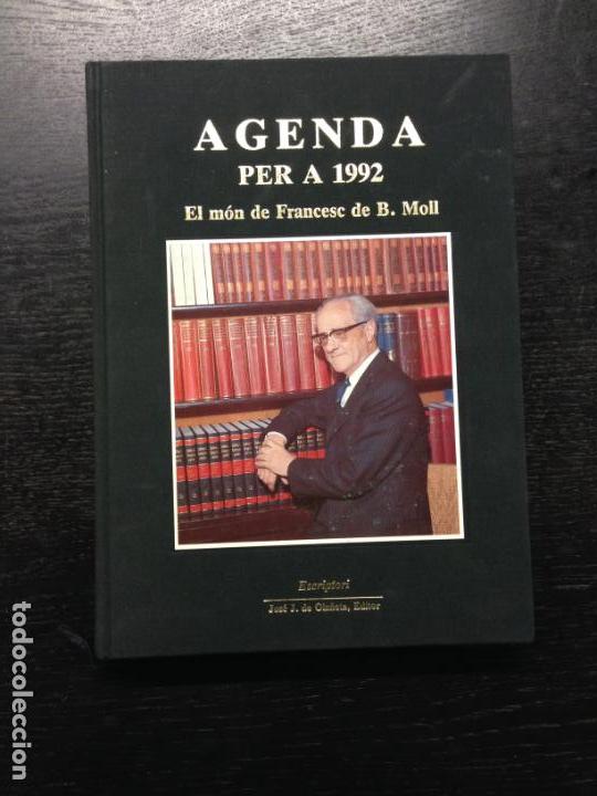 Livres d'occasion: AGENDA PER A 1992, EL MON DE FRANCESC DE BORJA MOLL