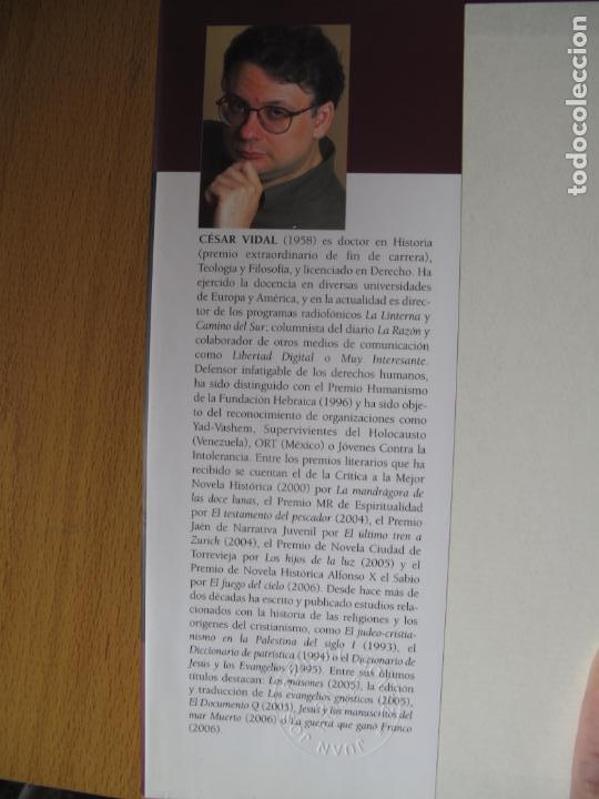 Libros de segunda mano: PABLO, EL JUD&Iacute;O DE TARSO.- C&Eacute;SAR VIDAL.- EDICIONES ALGABA. 2006 - Foto 3