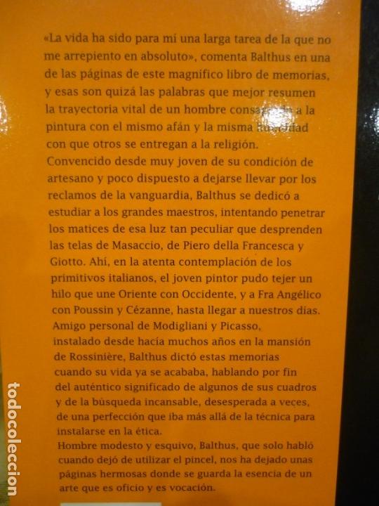 Libros de segunda mano: MEMORIAS, DE BALTHUS. - Foto 3