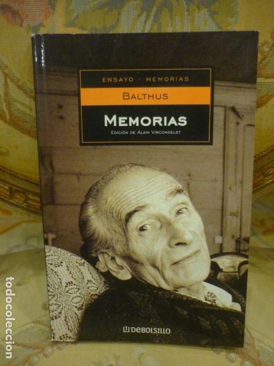 Libros de segunda mano: MEMORIAS, DE BALTHUS. - Foto 1
