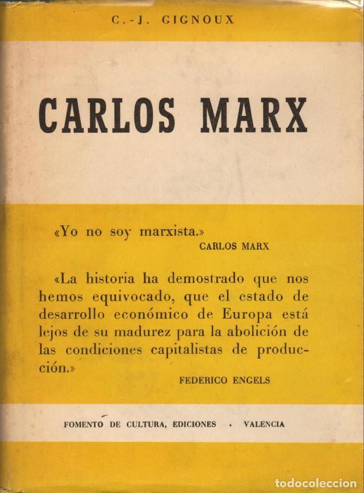 Libros de segunda mano: CARLOS MARX / C.-J. GIGNOUX - Foto 1