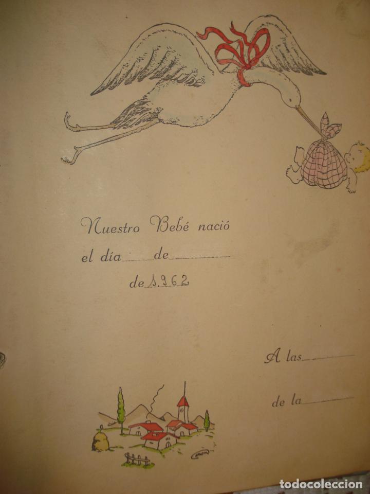 Libros de segunda mano: NUESTRO BEBE. LIBRO DIARIO DE APUNTES data de 1962 - Foto 3