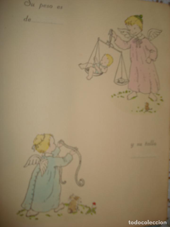Libros de segunda mano: NUESTRO BEBE. LIBRO DIARIO DE APUNTES data de 1962 - Foto 4