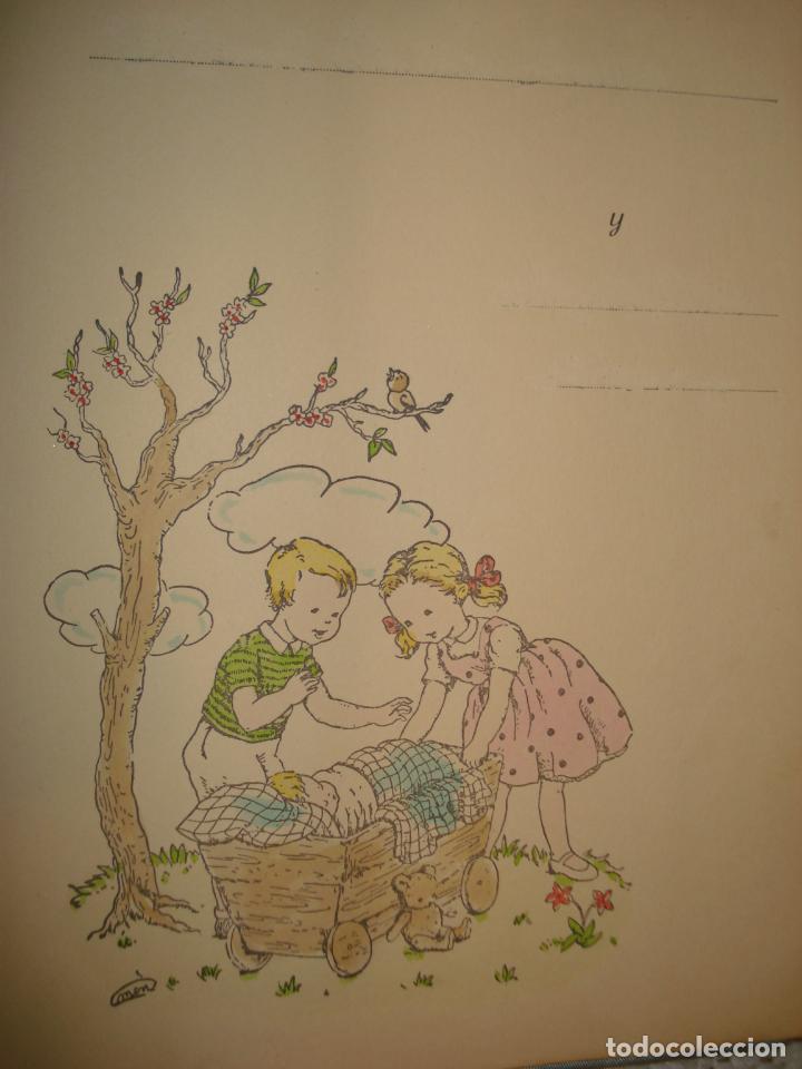 Libros de segunda mano: NUESTRO BEBE. LIBRO DIARIO DE APUNTES data de 1962 - Foto 5