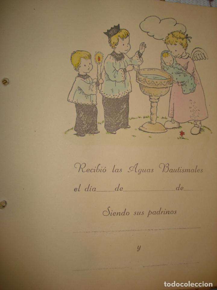 Libros de segunda mano: NUESTRO BEBE. LIBRO DIARIO DE APUNTES data de 1962 - Foto 7