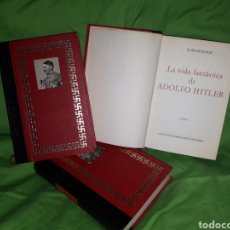 Libros de segunda mano: LA VIDA FANTASTICA DE ADOLFO HITLER 1964 ALAN BULLOCK 3 TOMOS. Lote 144927901